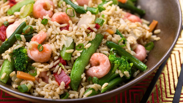 New Wave Foods’ prototype synthetic shrimp. Image via Dominique Barnes